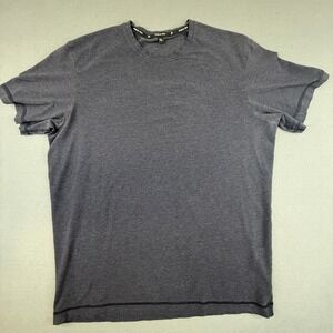Public Rec Go-To Tee Men XL Navy Blue Pima Cotton Tencel Spandex Crew Neck Shirt
